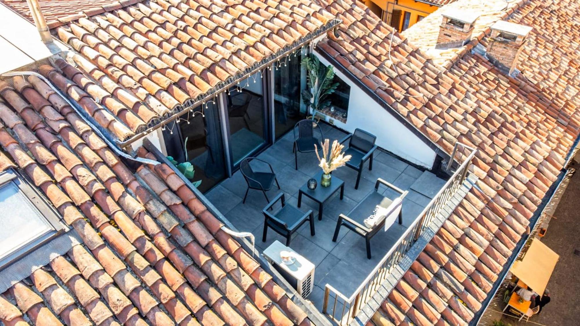 شقة Centro Storico-Dimora Con Terrazza- Wi-Fi E Ac آستي المظهر الخارجي الصورة